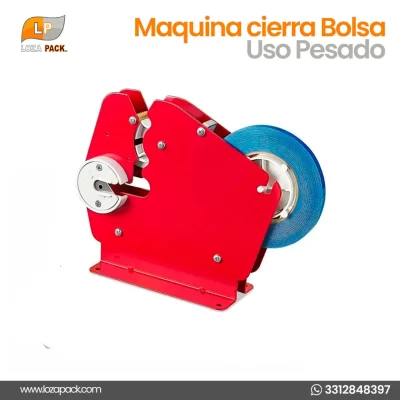 Maquina cierra bolsa Uso Pesado