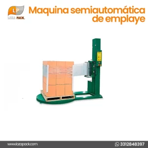 Maquina semi automática de emplaye