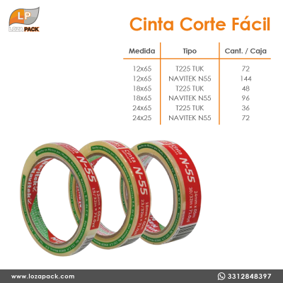 Cinta corte facil