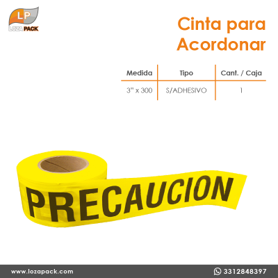 Cinta para acordonar