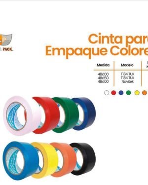 Cinta de colores para empaque